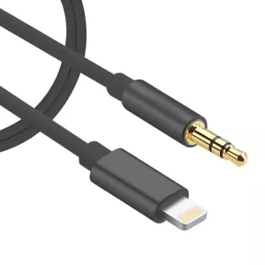 8 Pin auf 3,5mm Klinke AUX AUTO Audio Adapter Kabel für iPhone 12 11 XR 7 8 Plus 12 - Bild 1 von 4