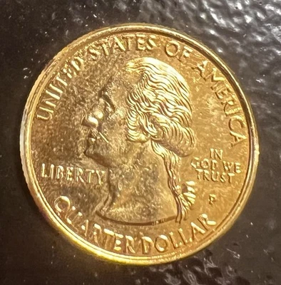 Crossroads Of The Revolution Quarter Dollar Coin - Image 1 of 2