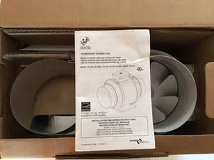 Soler & Palau TD-150 Inline Mixed Flow 6" Duct Fan Kit 120V, NIB - Picture 1 of 4