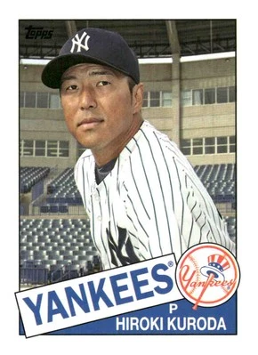 2013 Topps Heritage #443 Hiroki Kuroda - Image 1 of 2