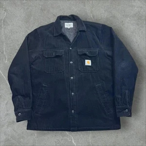 Vintage Modern (modern) Carhartt Wip Shirt Jacket in Black M - Picture 1 of 8