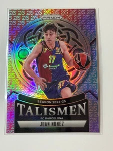 2024-25 Panini Prizm EuroLeague Talismen 25th Anniversary Prizm #13 Juan Nunez - Picture 1 of 2