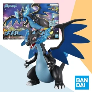 Figurine Bandai POKEMON Poke Pla mega Charizard (Dracaufeu) Model Kit à monter - Imagen 1 de 7