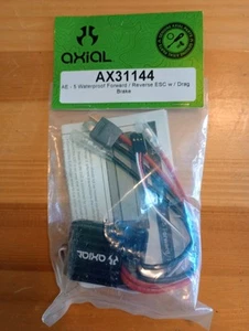 AXIAL (AX31144) AE-5 Brushed 2S-3S LiPo Waterproof ESC w/ Drag Brake Brand New - Picture 1 of 1