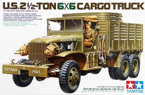 Tamiya 35218 1/35 Military Model Kit WWII U.S GMC CCKW 2.5 Ton 6x6 Cargo Truck - Picture 1 of 1