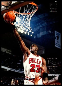 Michael Jordan 1993-94 Topps Stadium Club Triple Double #1 Chicago Bulls - Foto 1 di 2