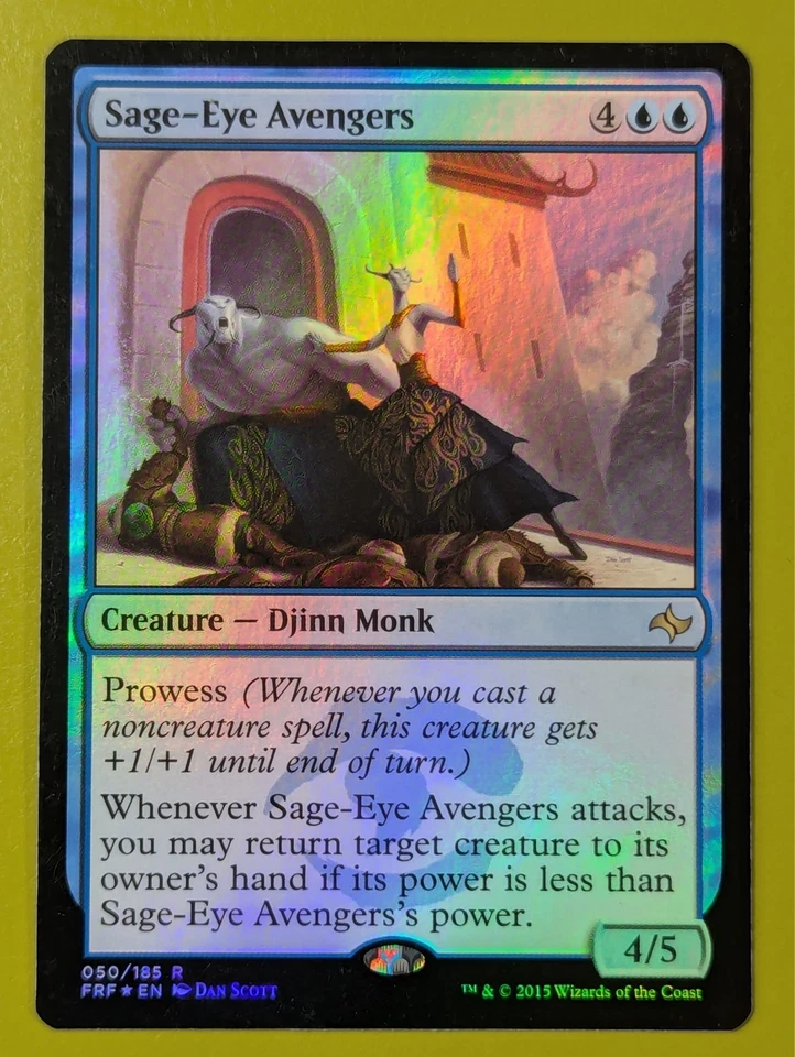 FOIL Sage-Eye Avengers x1 Fate Reforged 1x Magic the Gathering MTG - Image 1 of 1