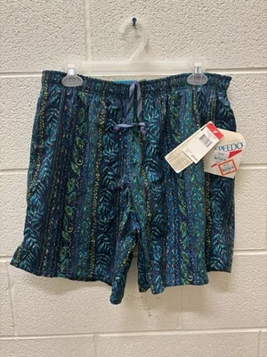 Pantalones Cortos de Natación SPEEDO Surf Runner Para Hombre Medianos Años 80 Nylon para Correr NUEVO Foto 1 de 4