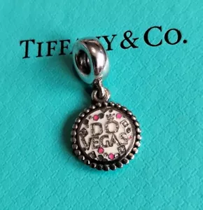 Rare Pandora "Do Vegas" Las Vegas Exclusive Dangle Bead Charm - Picture 1 of 19