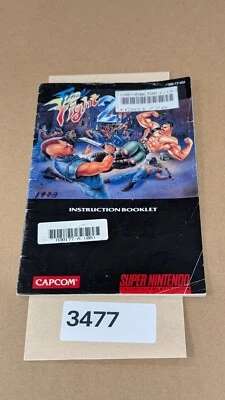 Final Fight 2 - Super Nintento SNES - Manual Only **NO GAME! - Image 1 of 4