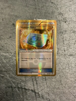 Pokémon TCG Weakness Policy Primal Clash 164/160 Holo Secret Rare - Image 1 of 2