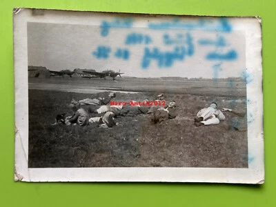 Photo, WW2, Heinkel He 111 à l'aérodrome de Neuhausen 1944 (N)50929 - Photo 1/2