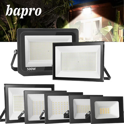 LED Floodlight 20W 30W 50W 100W 200W 300W 500W Outdoor Spotlight Spotlight Flood Light - Image 1 of 4