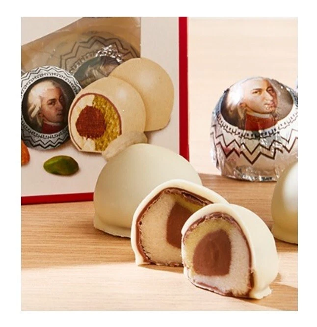 3x Lambertz Mozartkugeln Mozart Kugeln Schokoladen Praline Marzipan 1020g