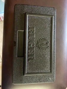 Ruger Model 03301 9mm Factory Gun Hard Case Only Black Plastic - Picture 1 of 4