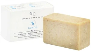 Noble Formula 2% Pyrithione Zinc (ZnP) Original Emu Oil Bar Soap 3.25 oz - Picture 1 of 1