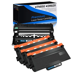 do tonera Brother 3PK TN850 + 1 PK DR820 jednostka perkusyjna HL-L6200DW HL-L6200DWT L6300DW - Zdjęcie 1 z 18