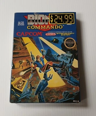 Bionic Commando 1988 Nes Nintendo N*O*S* Game Sealed/UN-OPENED ORIGINAL WRAP - Image 1 of 4