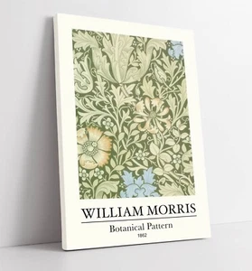 WILLIAM MORRIS 'PATRÓN BOTÁNICO' DECORACIÓN FLORAL LIENZO ARTE DE PARED IMPRESIÓN DE IMAGEN - Imagen 1 de 2
