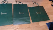 5 HARRODS BAGS £25
