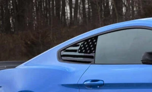 Quarter Window American Flag (2015-2023 Mustang) - Picture 1 of 11