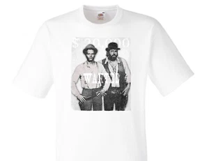 Bud Spencer und Terence Hill Wanted Fun Weiße T-Shirt -110 - Bild 1 von 2