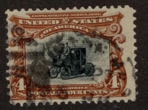 US Scott 296 Used - CV 18$ - Picture 1 of 2