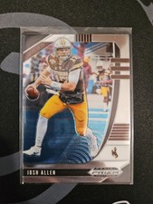 Josh Allen 2020 Panini Prizm Draft Picks Base Card #56 Buffalo Bills