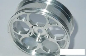 SSD 5 Hole Front 2.2" Drag Racing Wheels SILVER SSD00477 12mm Hex 21.4mm wide - Picture 1 of 5