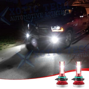 6000K White LED Fog Driving Light Bulbs For Dodge Ram 1500 2500 3500 2002-2008 - Picture 1 of 11