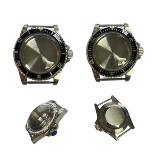 Stainless Steel Watch Case for NH35 NH36 Mechanical Watch Movement 39.5MM - Picture 1 of 13