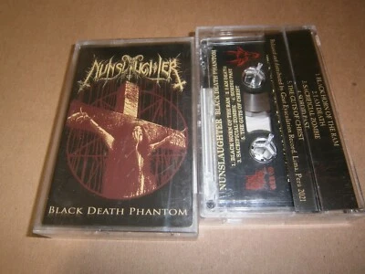 NUNSLAUGHTER - Black Death Phantom. Tape - Image 1 of 4