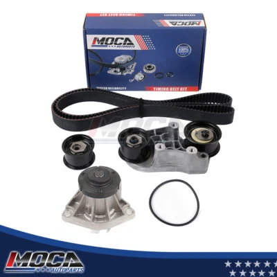 Kit de correia dentada bomba de água compatível com 95-97 Saab 97-99 Cadillac Catera 3.0L DOHC - Imagem 1 de 4
