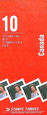 Canada - Booklet BK180b - Open Cover - 1995 - Image 1 of 2