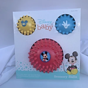 NIB Disney Baby Sensory Multicolor Balls Mickey Mouse Ages 6M+ - Picture 1 of 6