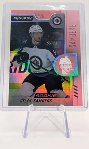 2022-23 DYLAN SAMBERG SYNERGY ROOKIE #106 WINNIPEG JETS RC NHL UD - Picture 1 of 3