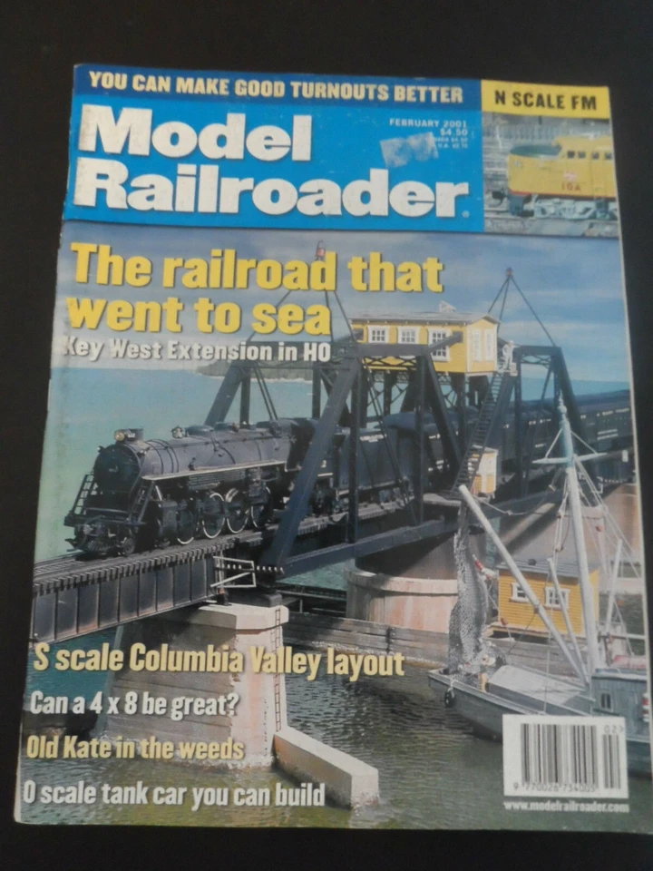 ModelL Railroader  Magazine Vol 68  No 2 Feb 2001 USA Edition - Image 1 of 1