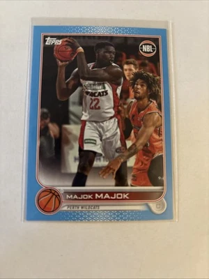 2022-23 Topps NBL National Basketball League - Majok Majok #62 Blue (RC) - Image 1 of 2