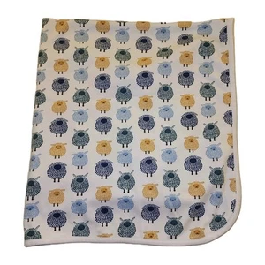 Roller Rabbit Lamb Sheep Baby Blanket Pima Cotton Made In Peru 2019 - Picture 1 of 5