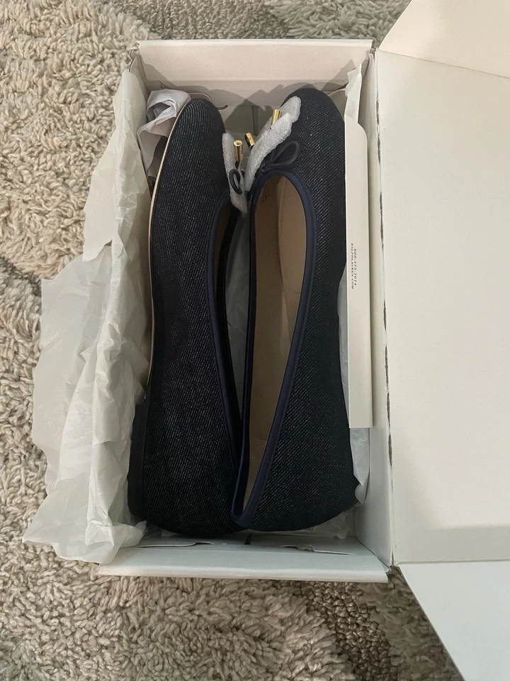 Ralph Lauren  Bow Detail Ballet Flats - Image 1 of 4