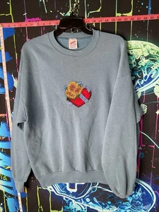 Vtg Jerzees Pullover Sweater size XL Made USA - Picture 1 of 8
