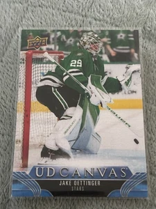 2023-24 Upper Deck Series 2 UD Canvas Jake Oettinger #C149 - Picture 1 of 1