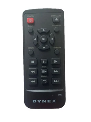 Original Genuine OEM DYNEX D052 DVD REMOTE CONTROL for DX-DVD2 32-27050 - Image 1 of 4