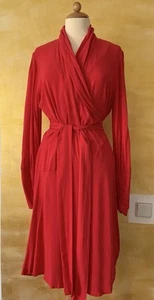 ♣ Mint&Mia Wickelkleid rot Gr. 40 Viskose neuwertig - Bild 1 von 7