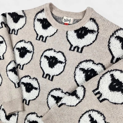 Suéter Woolrich X Target Estampado Oveja Adulto Mediano Pullover Calce Relajado Nuevo con Etiquetas Foto 1 de 4