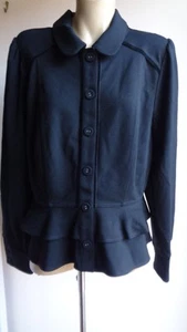 REVIEW AUSTRALIA NWT $180 ICONS ONASSIS PONTE JACKET SIZE 16 - Picture 1 of 6