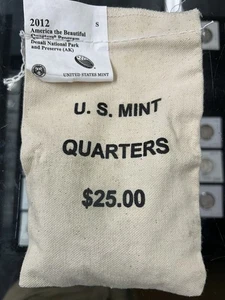 2012 S Denali Nationalpark 25 $ VERSIEGELTE TÜTE - 100 Quartale insgesamt - Bild 1 von 2