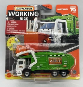 Matchbox 2022 1:64 plataformas de trabajo #3/16 Garbage King XL verde HLM90 ¡NUEVO! - Imagen 1 de 2