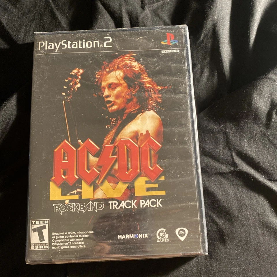 AC/DC Live RockBand Track Pack for Playstation 2 PS2 Brand New & Factory Sealed - Image 1 of 1