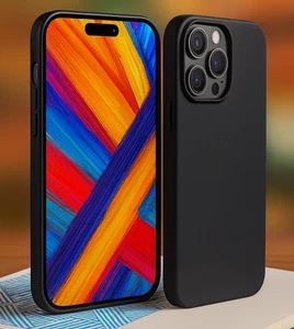 Coque pour iPhone 17 16 15 14 11 12 13 PRO MAX SE X XR XS 7 8 Silicone TPU Mat - Afbeelding 1 van 20